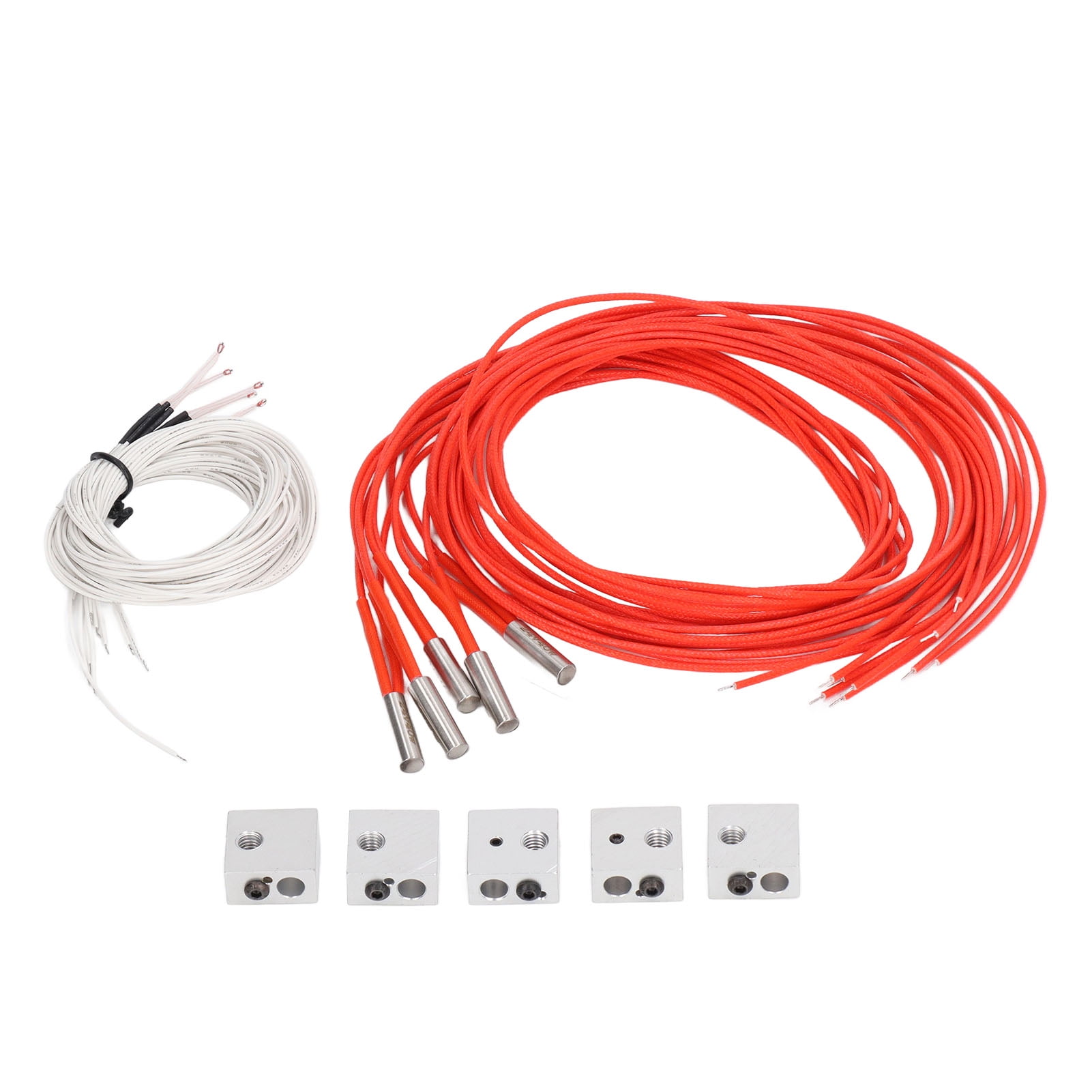 Heating Block Thermistor Set, High Precise 100K Thermistor Heater Professional Compatibility For