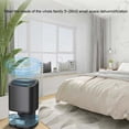 thumbnail image 2 of Naiovety Secador de aire para baño, dormitorio, sala de estar, absorbente de humedad eléctrico, armario, zapatero, deshumidificador Interior Electrodomésticos Black US Plug, 2 of 6