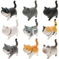 thumbnail image 1 of 9pcs Mini Cat Decoration Micro Landscape Cat Ornaments Mini Plastic Cat Crafts, 1 of 6