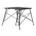 thumbnail image 3 of Muddy Ground Blind Platform, 65"L x 65"W Steel Outdoor Hunting Trap Door, Black, 3 of 4