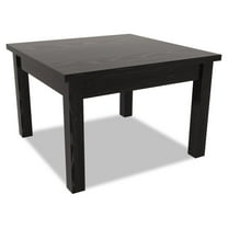 Alera Valencia Series Occasional Table, Rectangle, 23-5/8 w x 20 d x 20-3/8 h, Black