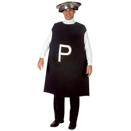 Pepper Shaker Adult Costume One Size Fits All