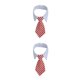thumbnail image 4 of Corbatas de moño para mascotas sweethay disfraz de esmoquin accesorio de fiesta tipo 5 S 2Conjunto, 4 of 6
