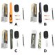 thumbnail image 2 of Detector de metales de mano IP68 Impermeable Ajustable LED Pinpointing Pointer Posicionamiento portátil Pinpointer con cordón naranja Inevent TO001493-01B, 2 of 7