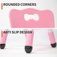 thumbnail image 6 of UNICOO® Kids Chair, Children Classroom Chair Suitable for Family Classroom/Preschool/Daycare/Playroom, Adjustable Height Toddler Chair (Pink, Set of 4), 6 of 7