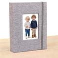 thumbnail image 2 of Photo Album 4x6 Pictures, Small Linen Slip-in Photo Albums Book for 104 Photos with 52 Pockets, Birthday Gifts for Women Mom Family Baby, 2 of 7