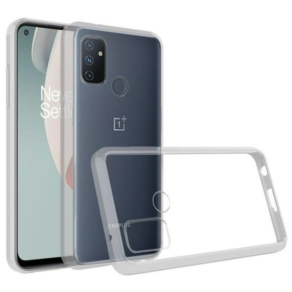 Bemz Fusion Hybrid Case for OnePlus Nord N100 (with Touch Tool) - Clear