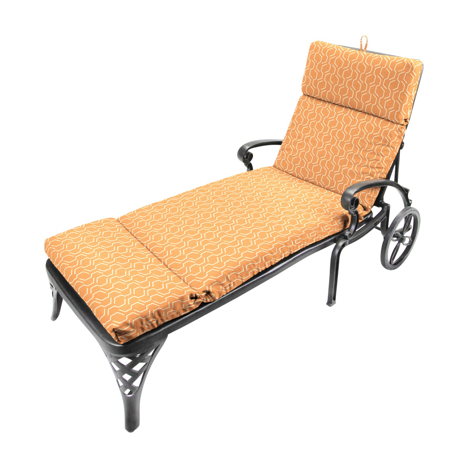 Jordan Manufacturing French Edge Outdoor Chaise Lounge Cushion