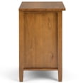 thumbnail image 5 of Simpli Home Warm Shaker 24 inch Solid Wood Transitional Night Stand in Light Golden Brown (Set of 2), 5 of 7