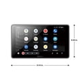 thumbnail image 2 of Pioneer DMH-WT3800NEX Digital Multimedia Receiver with Wireless Apple CarPlay and Android Auto, 9” Capacitive Floating Screen, Single-DIN, Built-in Bluetooth and WiFi, Amazon Alexa via A, 2 of 7