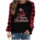 thumbnail image 2 of Pntutb Navidad moda mujer Casual manga larga impreso señoras sudaderas tops Pntutb Pntutb-2489, 2 of 4