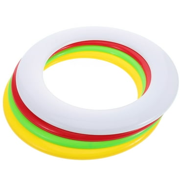 unbranded 4 Pcs Ring Flying Disc Toys Sand Discs Outdoor for Kids Child