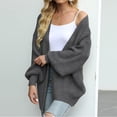 thumbnail image 5 of Cardigan Sweaters for Women Hemlock Long Sleeved Sleeved Cardigan With Pockets Knitted Sweater for Women Sweater, 5 of 6