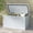 White, variant on Uforic XXL 230 Gallon Large Deck Box, Outdoor Storage for Patio Cushions, Garden Tools, Flexible Divider, Waterproof, Lockable, Black & Brown