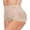 2 pack Beige, variant on Shapewear Tummy Control High Waisted Shapewear Panty Girdle Body Shaper Briefs Seamless for Women