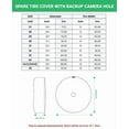 thumbnail image 3 of Lotusprinthandmade Cat In The Dark Spare Tire Cover With Backup Camera Hole 6 Sizes (31 in.), 3 of 6
