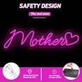 thumbnail image 5 of UPONRAY Single-line Custom Neon Signs, Customizable USB-Powered & Dimmable LED Neon Light, Stylish Wall Decor for Bedroom, Home, Lover, Friend, Yellow, 18 inch/8 Letters, 5 of 8