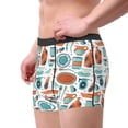 thumbnail image 3 of Bingfone Cute Tableware Men's Underwear - Casual Stretch Boxer Briefs-Small, 3 of 7