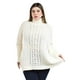 thumbnail image 1 of Sueter de cuello alto Roman Fashion /Tallas Extras, 4010 (Hueso) beige 40, 1 of 6