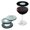 Black/Gray, variant on Drink Tops Ventilated Outdoor Drink Covers - Gently Suction to Glasses - Keep Bugs Out - 4 Pack, Vintage Pinot