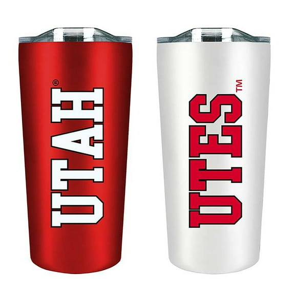 Utah Utes 18oz. Soft Touch Tumbler Two-Piece Set