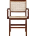 thumbnail image 5 of Bowery Hill Mid-Century Modern Walnut Dining Arm Chair (Set of 2), 5 of 7