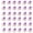 Purple, variant on Mosiee 50 Pcs Tactile Keyboard Switches for Mx-Style Mechanical Keyboards 3-Pin Plate-Mounted Pre-Lubed Clear Housing Brown