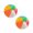 2pc, variant on Rainbow Playground Ball 15.75in, High Bounce PVC Bouncy Ball for Kids & Adults, Indoor Outdoor Games, Kickball, Dodgeball, Beach, Pool, Backyard