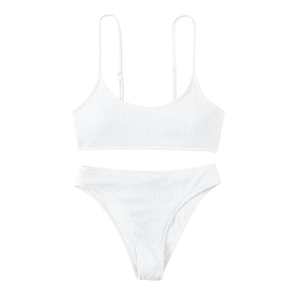 Conjunto de bikini de dos piezas cómodo con contraste de pecho alto para mujer OAVQHLG3B Store lin121212