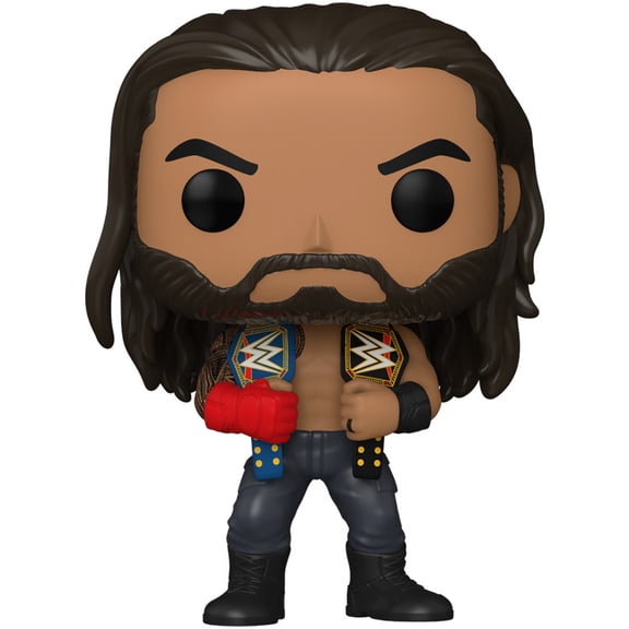WWE Roman Reigns w/ Belts Funko Pop! Vinyl, Not Mint