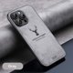 thumbnail image 3 of Luxury Leather Deer Head Phone Case For iPhone 15 14 Plus 13 12 Mini 11 Pro Max 7 8 6 6S Plus SE Shockproof Soft Silicone Cover, 3 of 5