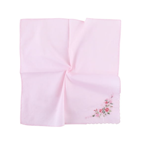ZYHARUKO Embroidery Sweat Absorbent Pocket Handkerchief for Wedding Party Activities Soft and Absorbent Pocket Towel