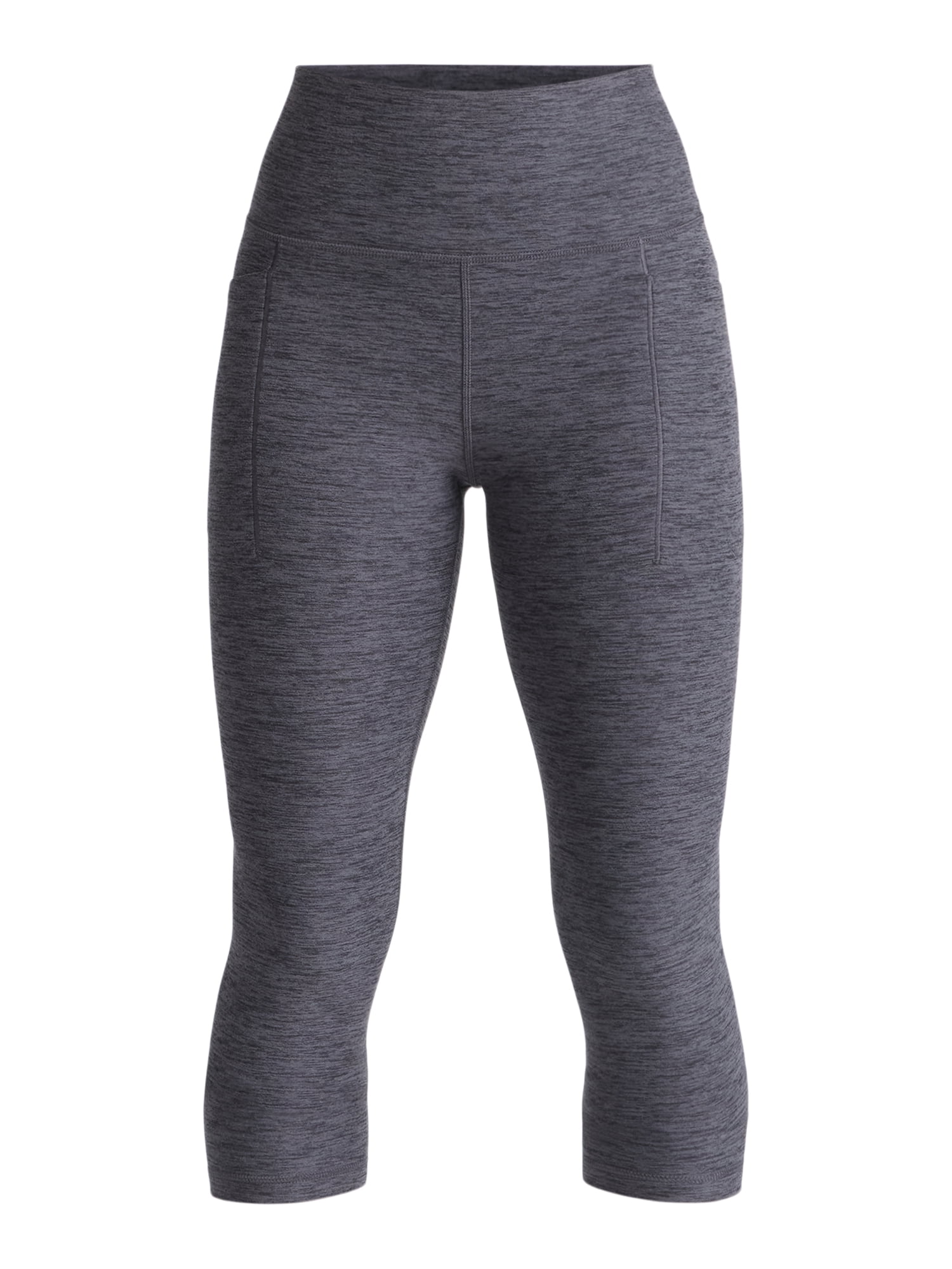 Athletic Works Women's and Women's Plus ButterCore Capri Leggings with Pockets, 21" Inseam, Sizes XS-4X