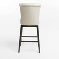 thumbnail image 4 of Tristan Fabric Swivel Counterstool, Wheat, 4 of 6