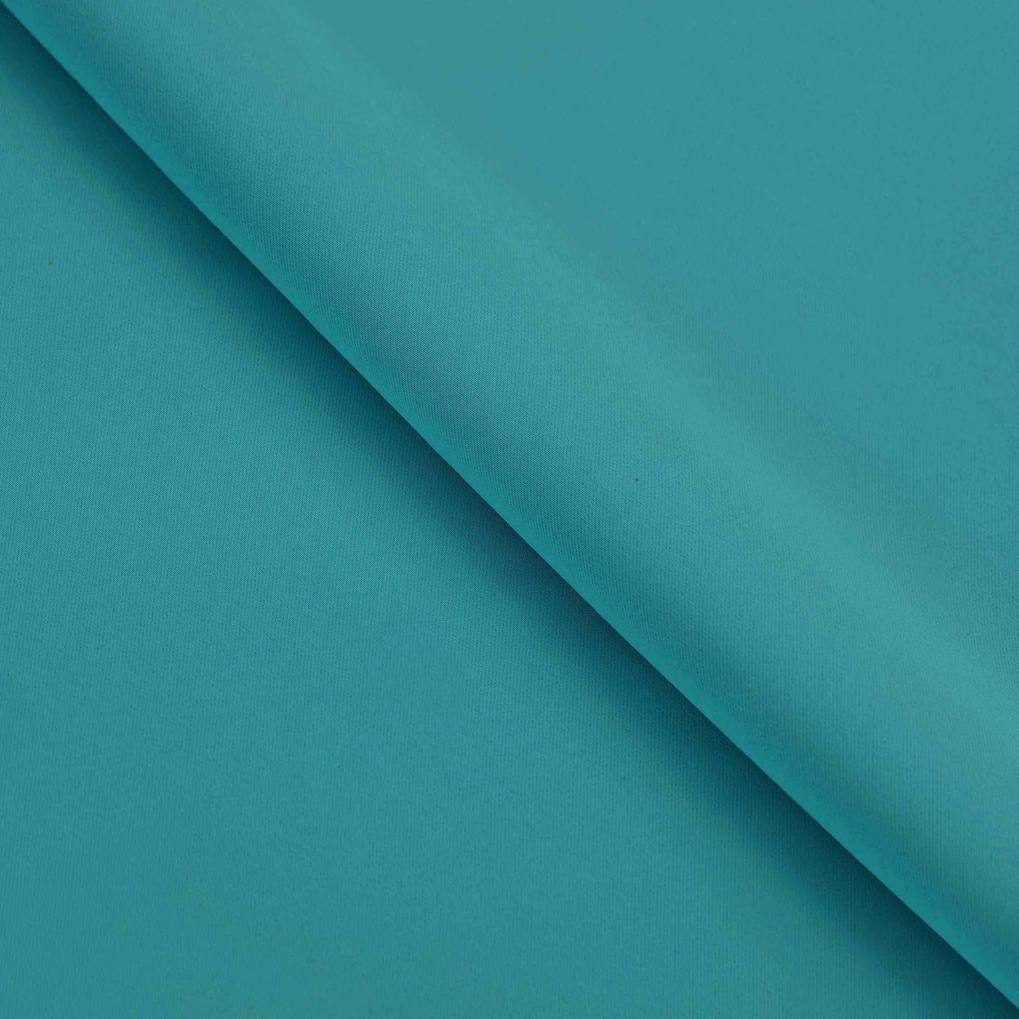 Superior Blackout Solid Light Filtering Grommet Curtain Panel Set, 52" x 120", Aqua