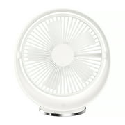 Kavoc Rechargeable Desktop Fan-Portable Strong Wind Desktop Fan for Travel Home