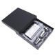 thumbnail image 2 of 7oz Acero Inoxidable Flask Flak Flas Flowel Set (alguien), 2 of 6
