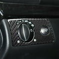 thumbnail image 3 of Real Carbon Fiber Headlight Switch Knob Panel Cover Trim For E-class W211 03-09, 3 of 5