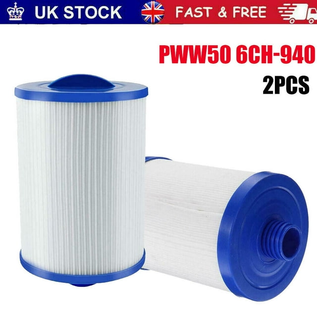 Hot Tub Filter Cartridge, Strong Filtering Effect SAE Thread Screw-in Replacement, High-performance Trilobal Fiber, Easy Maintenance For Your Spa Or Hot Tub Area (2pcs)