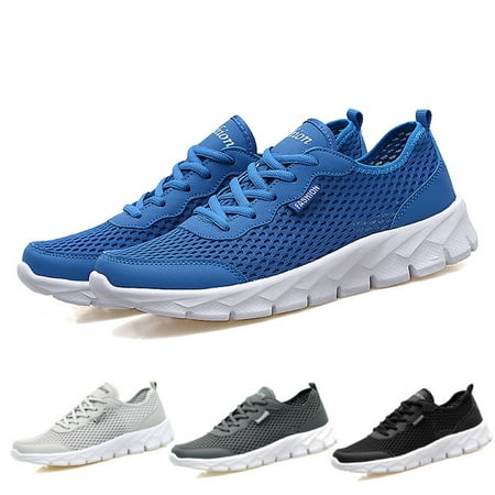 Mens Walking Tennis Shoes Blade Slip on Casual Fashion