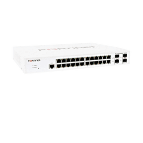 Restored Rstored Fortinet FortiSwitch FS-124E Managed Switch 24 Port (Refurbished)