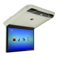 thumbnail image 3 of Overhead Player, 19in Car Ceiling Monitor Touch Control Flip Down USB Input  For 12V 24V RVs  Black,Beige,Grey, 3 of 8