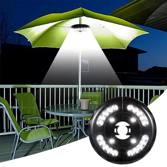 100Fens Patio Umbrella Lights- Outdoor Lights For Patio Decor Patio Table Light Patio Pool Accessories And Backyard Decor