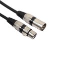 thumbnail image 2 of Micrófono Cable balanceado XLR de 3 pines Totalmente balanceado a (15M), 2 of 5