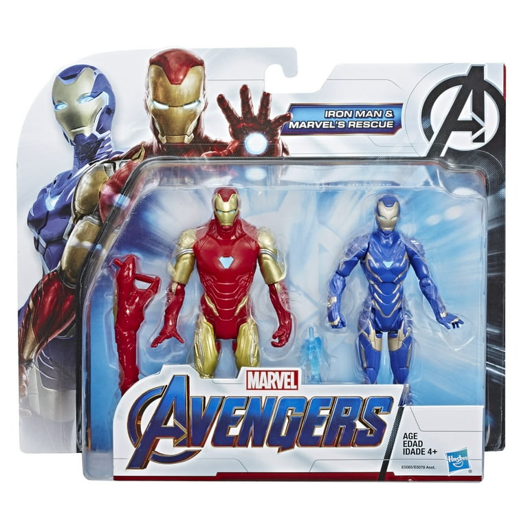 Marvel Avengers: Endgame Iron Man and Marvel's Rescue Figure 2