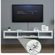 thumbnail image 3 of Repisa Flotante Slim O Mesa Tv Moderna Blanca 1 Puerta blanca MUEBLERIA LIZ Muebleria liz Moderno, 3 of 4