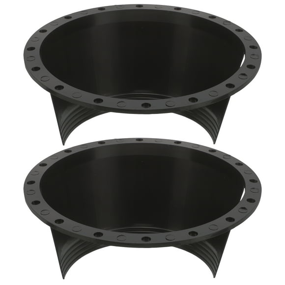 BRIGHTFUFU Adaptador de altavoz, anillo de altavoz a prueba de salpicaduras, almohadilla de repuesto para altavoz de Audio, 2 uds.