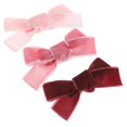thumbnail image 1 of LEEYNEER Nœuds de Cheveux Mignons pour Adolescentes Pinces Alligator Roses 3 Pcs, 1 of 8