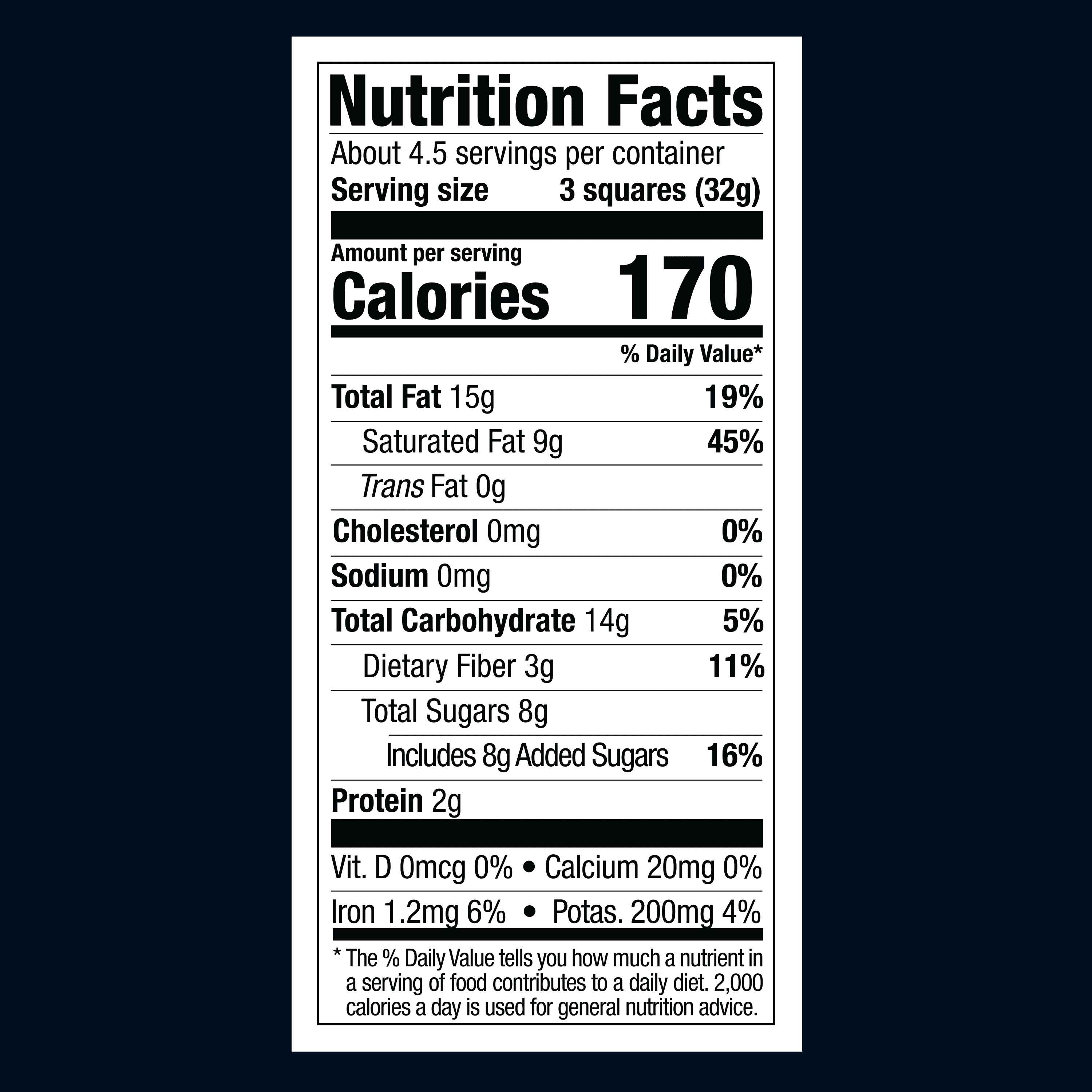 Ghirardelli Intense Dark Chocolate Squares - 72% Cacao – 4.87 oz.