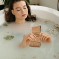 thumbnail image 3 of Toalla de baño de lino para frotar la espalda, tira larga, estilo aleatorio, 1 unidad, 3 of 7